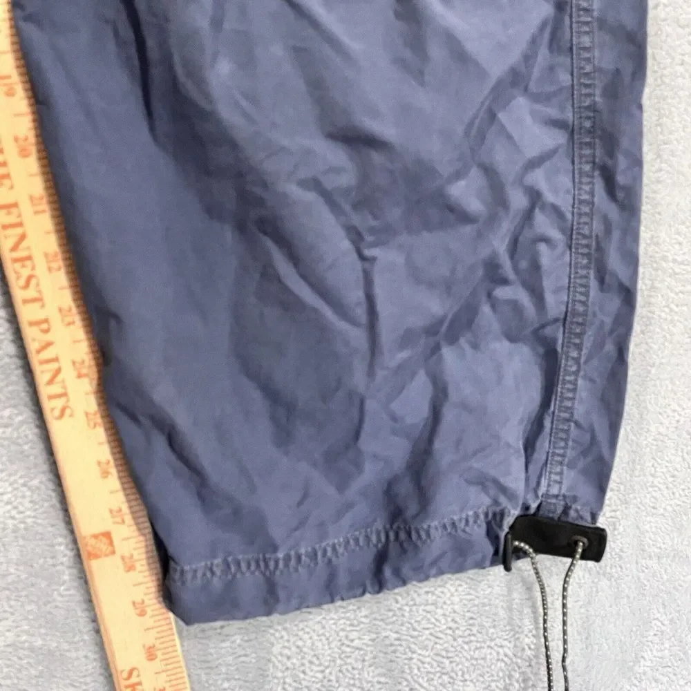 VTG Old Navy Pants Mens M Trek‎ Cargo Blue Cybergrunge Baggy Skater